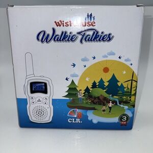 Walkie Talkies Long Range, Rechargeable Walkie Talkies 2 Pack Green‎ & Blue